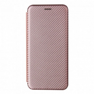 Capa De Celular Para Oppo A94 5G Flip Silicone De Carbono Colorido