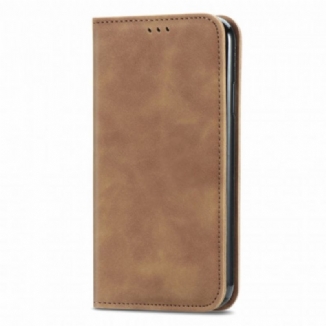 Capa De Celular Para Oppo A94 5G Flip Toque De Pele