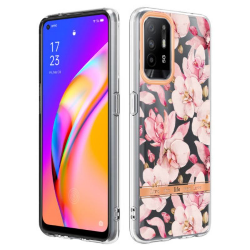 Capa De Celular Para Oppo A94 5G Flor De Begônia