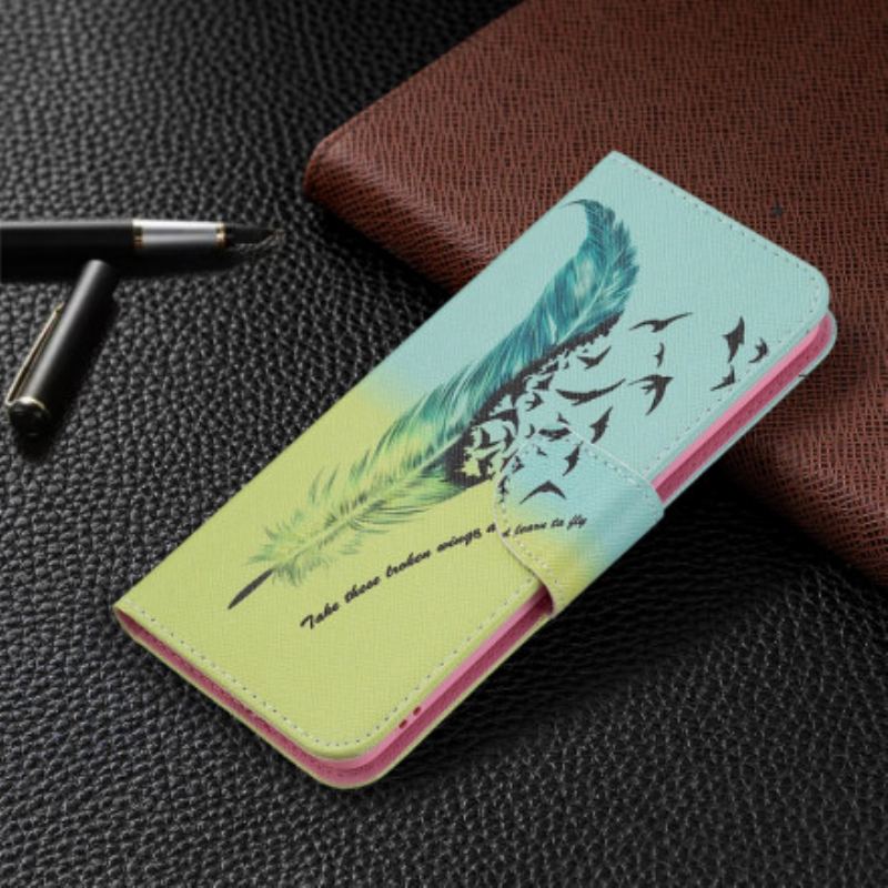 Capa Flip Para Oppo A94 5G Aprender A Voar