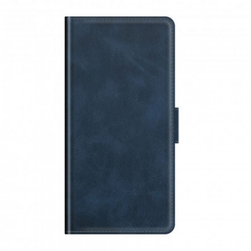 Capa Flip Para Oppo A94 5G De Couro Aba Dupla