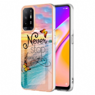 Capa Para Oppo A94 5G Nunca Pare De Sonhar