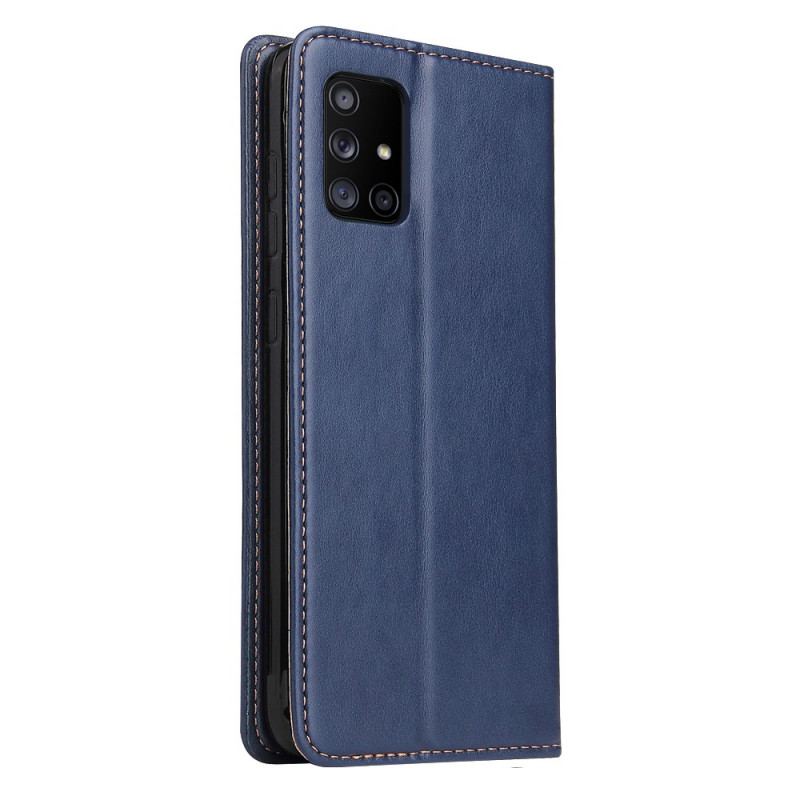 Capa De Celular Para Samsung Galaxy A71 5G Flip Couro Legitimo