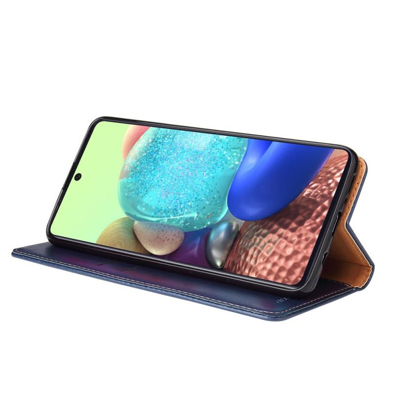 Capa De Celular Para Samsung Galaxy A71 5G Flip Couro Legitimo