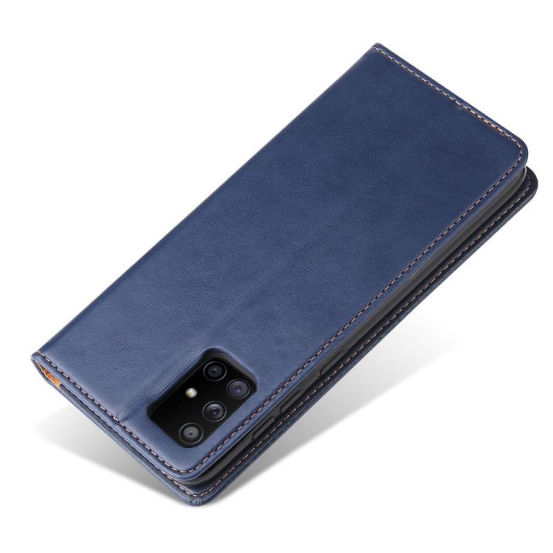 Capa De Celular Para Samsung Galaxy A71 5G Flip Couro Legitimo