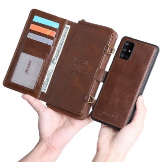 Capa Flip Para Samsung Galaxy A71 5G Megshi Destacável