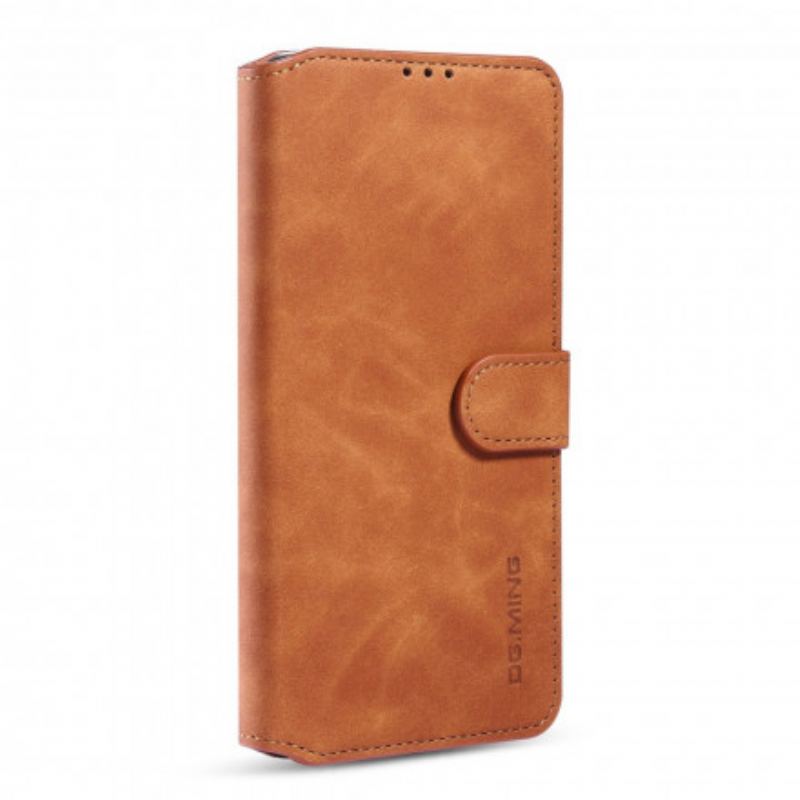 Capa Folio Para Samsung Galaxy A71 5G Dg.ming Retro