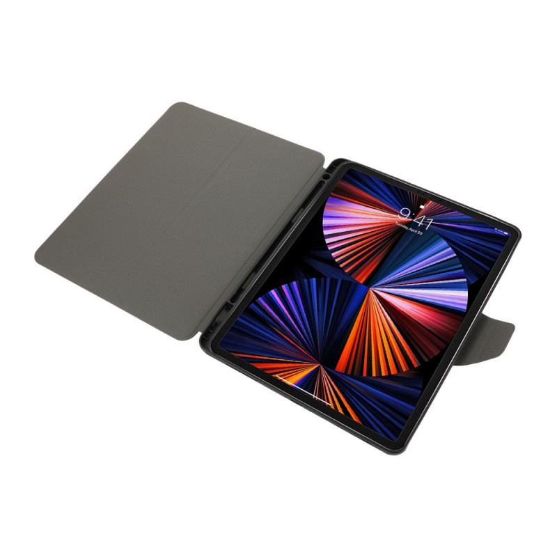 Capa De Celular Para iPad Pro 12.9" (2022) Duas Abas Com Fecho