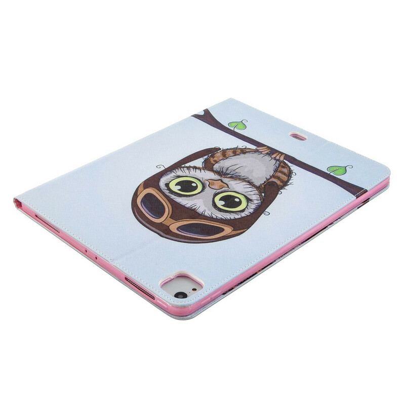 Capa Flip Para iPad Pro 12.9" (2022) Estampa Coruja