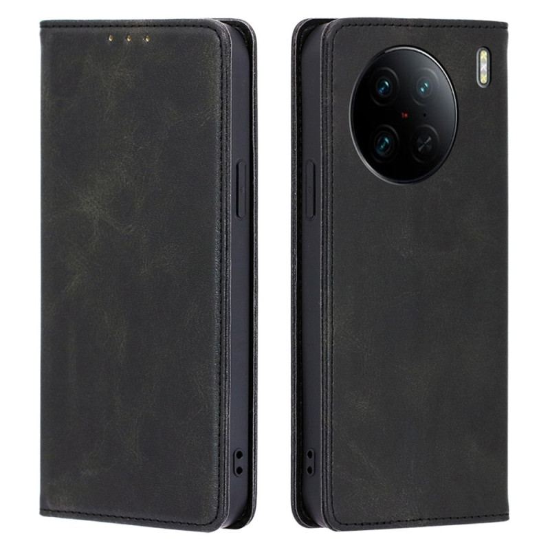 Capa De Celular Para Vivo X90 Pro Flip Clássico