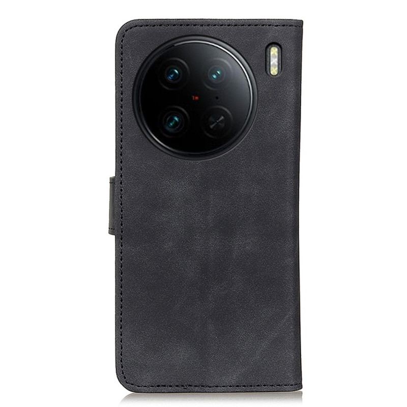 Capa Flip Para Vivo X90 Pro Khazneh