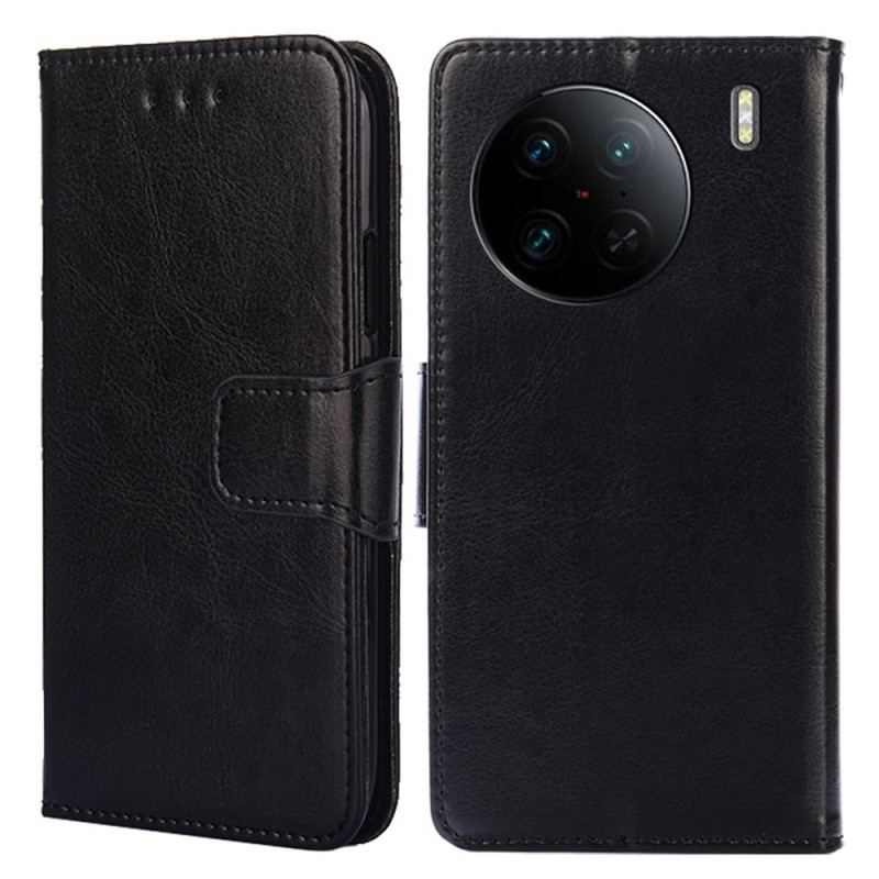 Capa Flip Para Vivo X90 Pro Vintage