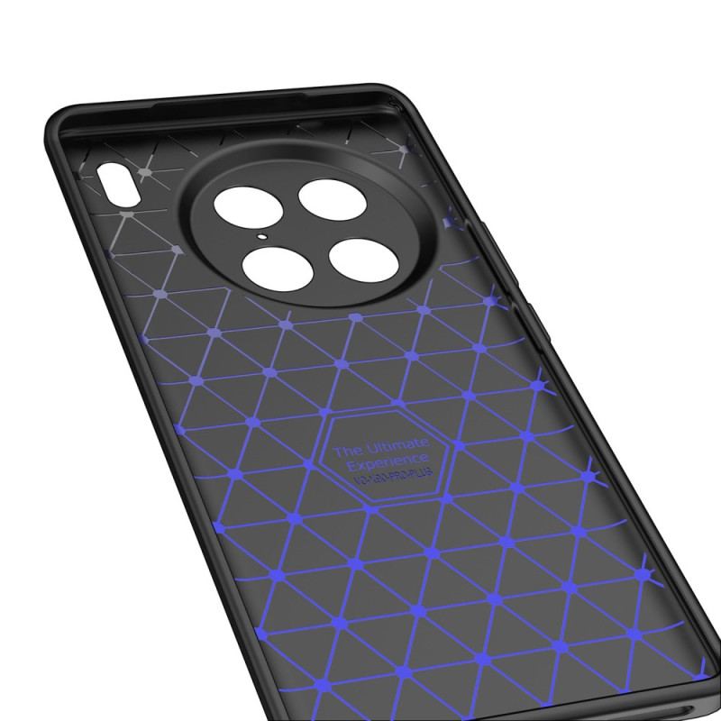 Capa Para Vivo X90 Pro Linha Dupla Efeito Couro Litchi