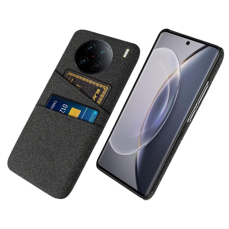 Capa Para Vivo X90 Pro Pano Porta Cartão