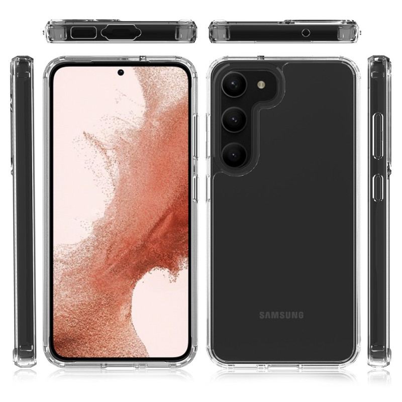 Capa De Celular Para Samsung Galaxy S23 Plus 5G Anti-amarelecimento Transparente