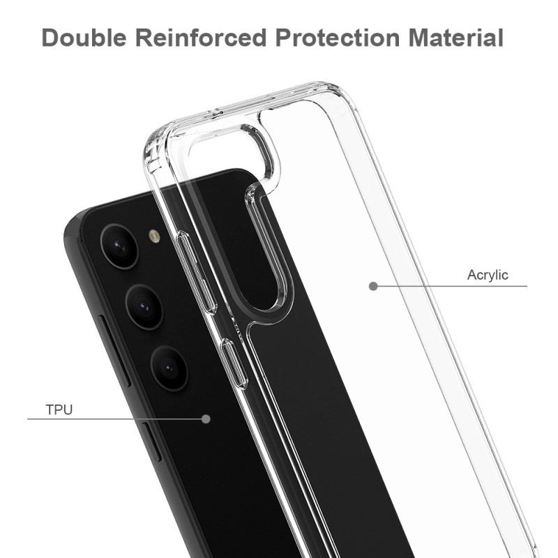 Capa De Celular Para Samsung Galaxy S23 Plus 5G Anti-amarelecimento Transparente