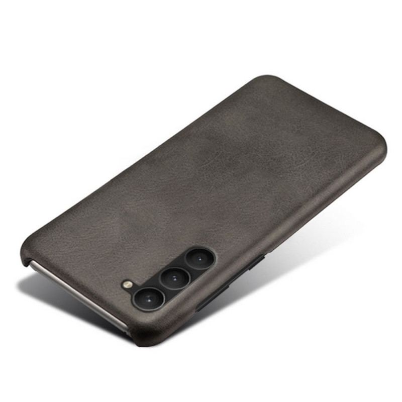 Capa De Celular Para Samsung Galaxy S23 Plus 5G Efeito Couro