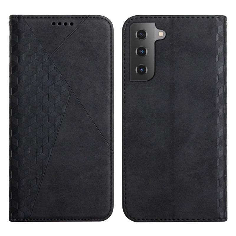 Capa De Celular Para Samsung Galaxy S23 Plus 5G Flip Estilo Couro Padrão 3d