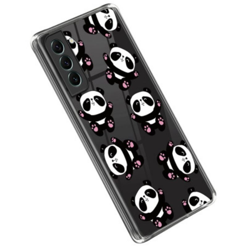 Capa De Celular Para Samsung Galaxy S23 Plus 5G Pandas Sem Costura