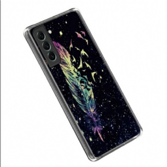 Capa De Celular Para Samsung Galaxy S23 Plus 5G Pena Transparente