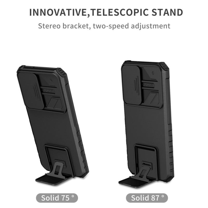 Capa De Celular Para Samsung Galaxy S23 Plus 5G Tampa Da Câmera Com Suporte