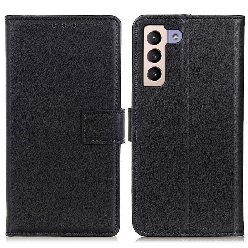 Capa Flip Para Samsung Galaxy S23 Plus 5G Couro Sintético