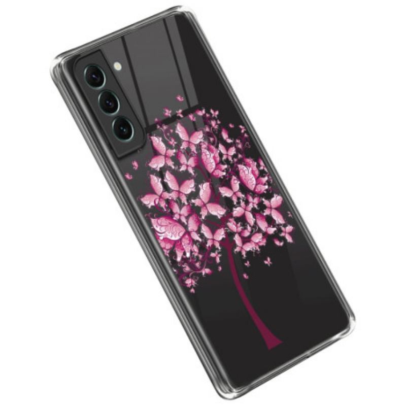 Capa Para Samsung Galaxy S23 Plus 5G Árvore Rosa Perfeita