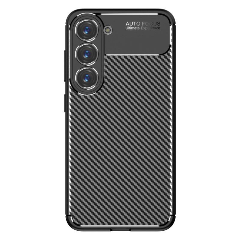 Capa Para Samsung Galaxy S23 Plus 5G Fibra De Carbono Flexível