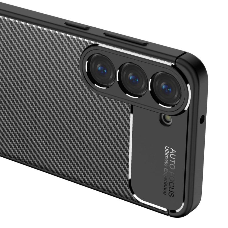 Capa Para Samsung Galaxy S23 Plus 5G Fibra De Carbono Flexível