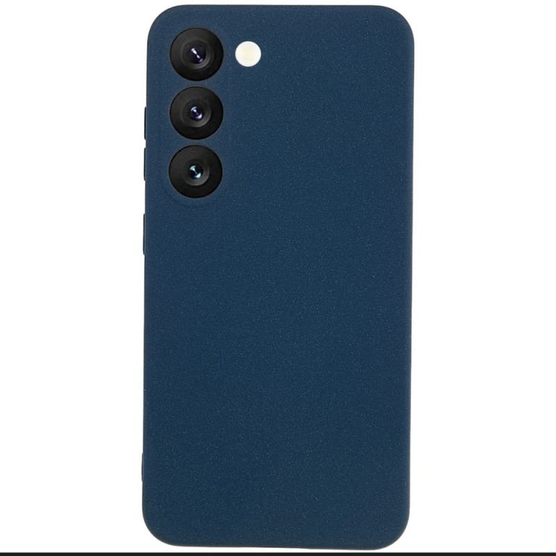 Capa Para Samsung Galaxy S23 Plus 5G Fosco De Silicone Flexível