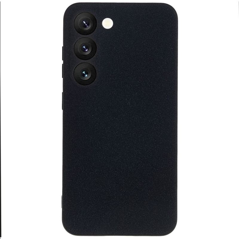 Capa Para Samsung Galaxy S23 Plus 5G Fosco De Silicone Flexível