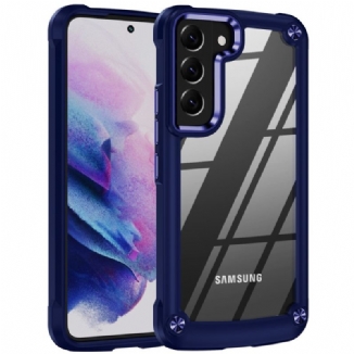 Capa Para Samsung Galaxy S23 Plus 5G Híbrido Com Liga De Alumínio