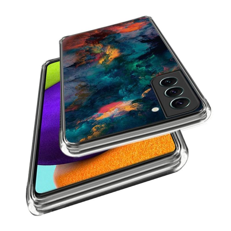 Capa Para Samsung Galaxy S23 Plus 5G Nuvens Coloridas