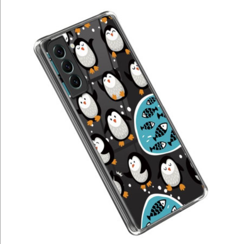 Capa Para Samsung Galaxy S23 Plus 5G Pinguins