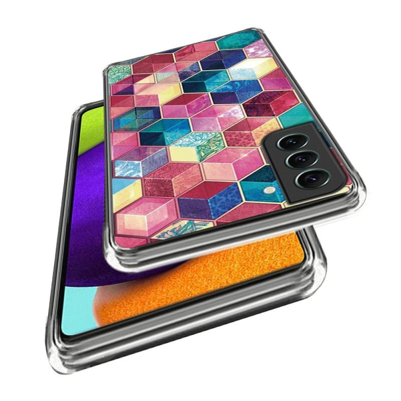 Capa Para Samsung Galaxy S23 Plus 5G Pintura De Silicone