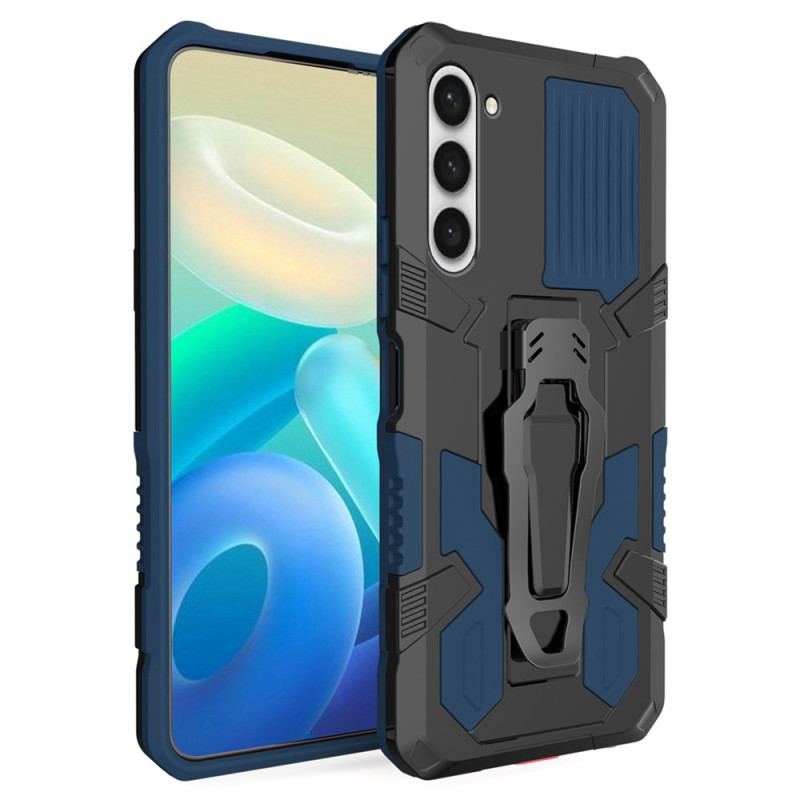 Capa Para Samsung Galaxy S23 Plus 5G Robô Com Clipe De Cinto