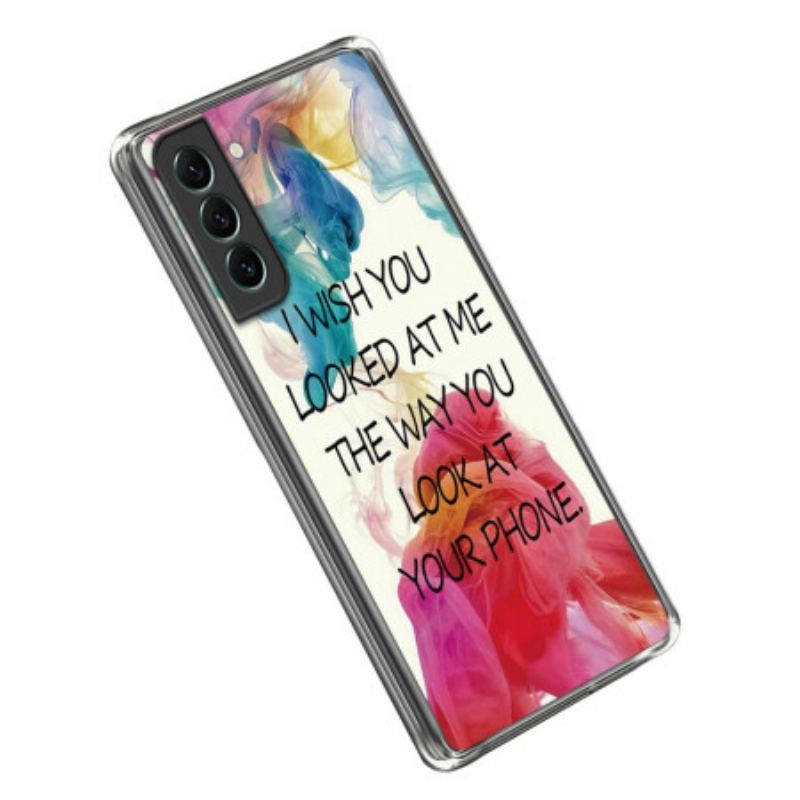 Capa Para Samsung Galaxy S23 Plus 5G Silicone Eu Queria