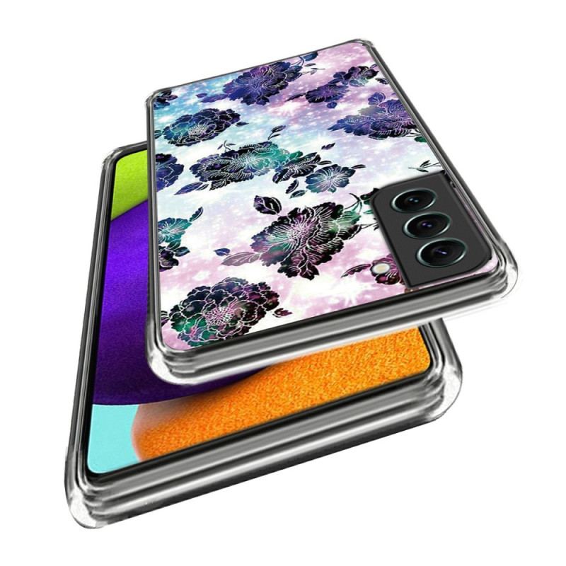 Capa Para Samsung Galaxy S23 Plus 5G Variação Floral