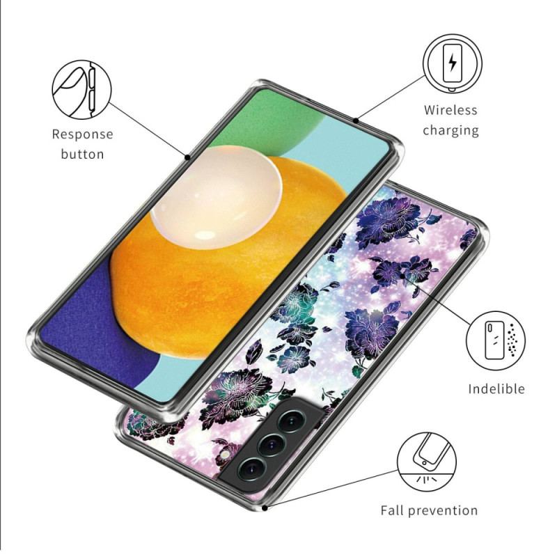 Capa Para Samsung Galaxy S23 Plus 5G Variação Floral