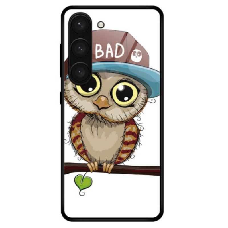 Capa Para Samsung Galaxy S23 Plus 5G Vidro Temperado Bad Owl