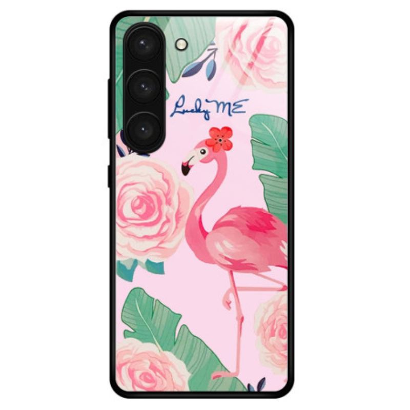 Capa Para Samsung Galaxy S23 Plus 5G Vidro Temperado Flamingo