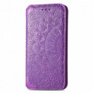 Capa De Celular Para Motorola Edge 20 Pro Flip Mandala