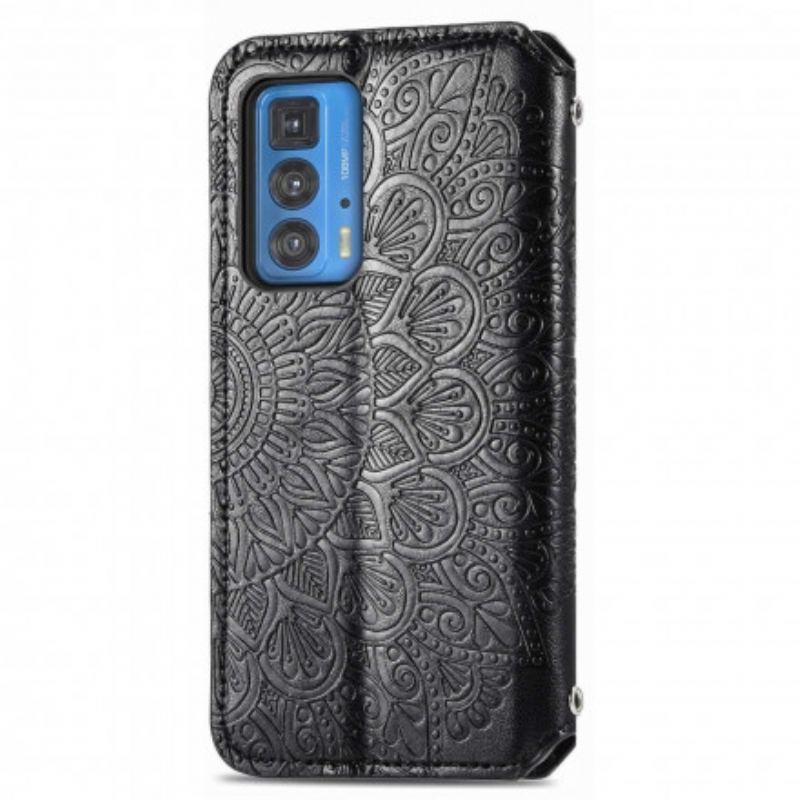 Capa De Celular Para Motorola Edge 20 Pro Flip Mandala