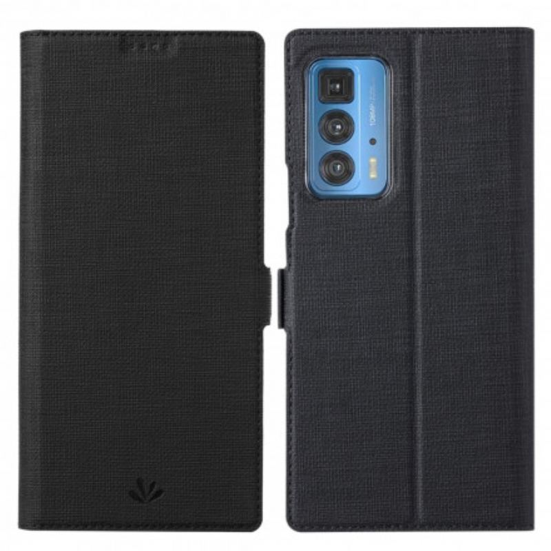 Capa De Celular Para Motorola Edge 20 Pro Flip Vili Texturizada