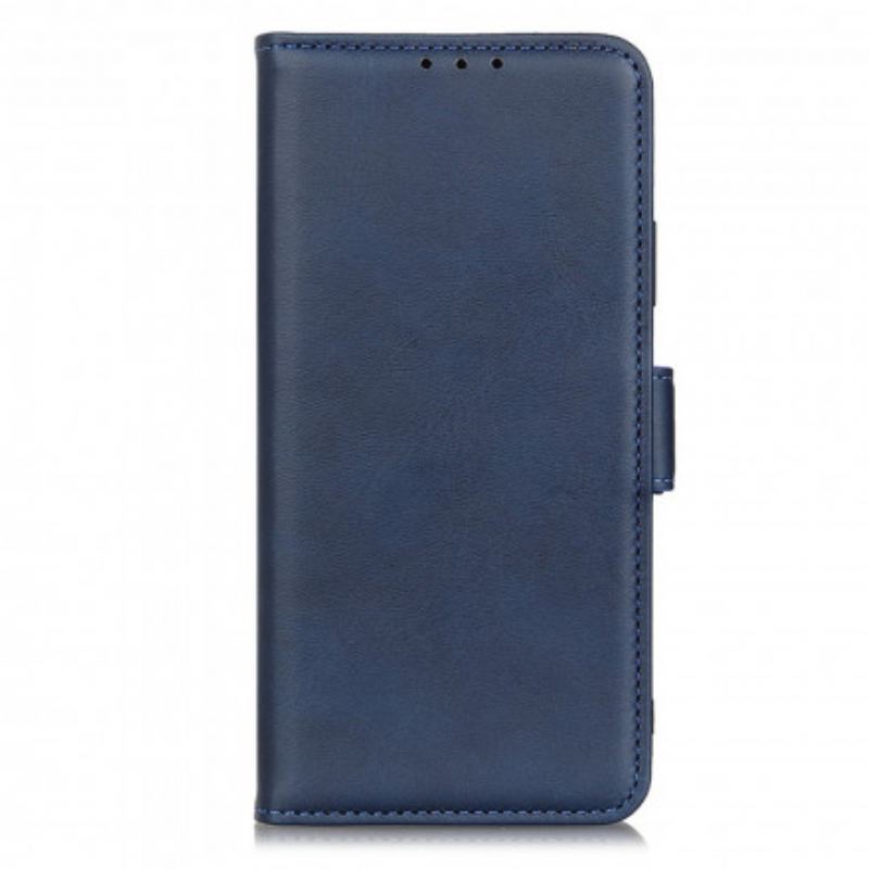 Capa Folio Para Motorola Edge 20 Pro Fecho Duplo