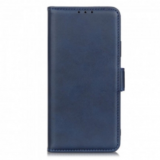 Capa Folio Para Motorola Edge 20 Pro Fecho Duplo