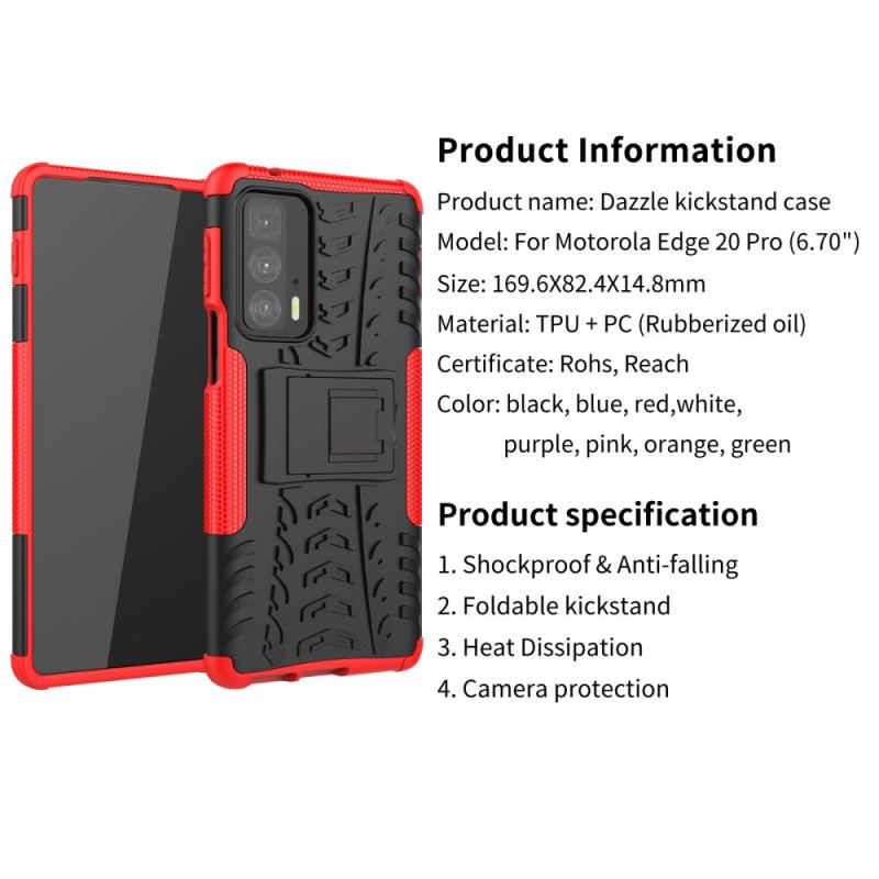 Capa Para Motorola Edge 20 Pro Premium Ultra Resistente