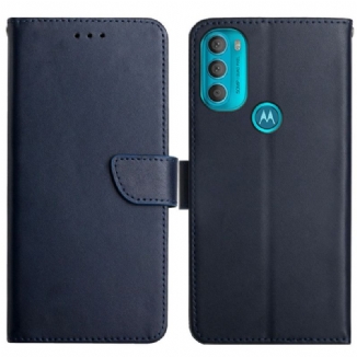 Capa Flip Para Moto G71 5G Couro Napa Genuíno