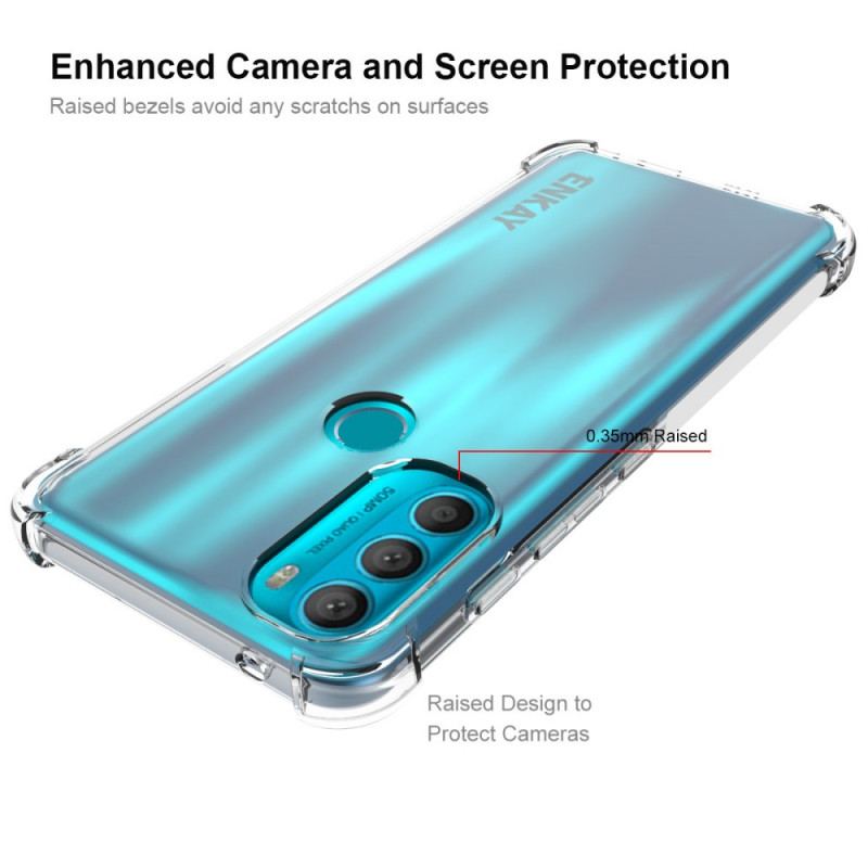 Capa Para Moto G71 5G Enkay Transparente