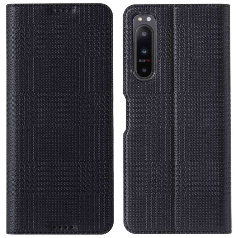 Capa De Celular Para Sony Xperia 5 IV Flip Tecido Vili